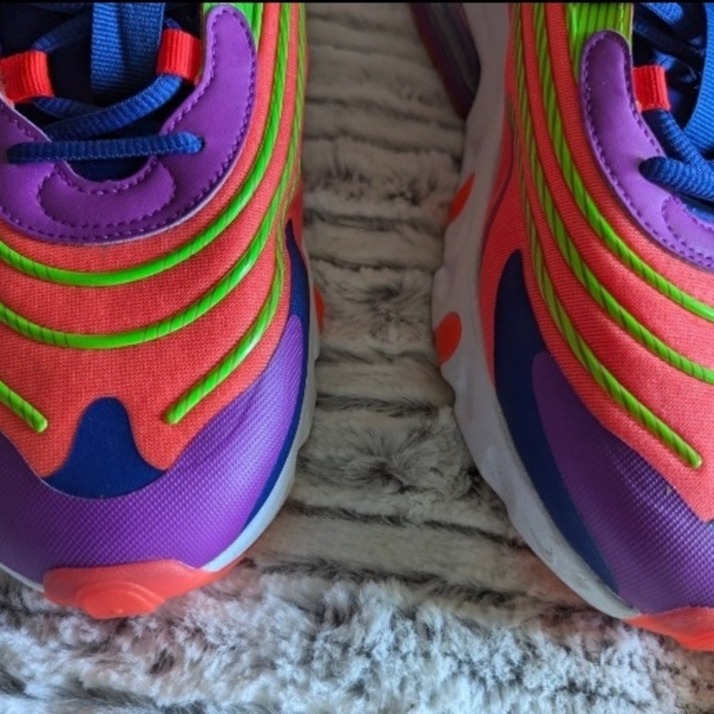 Nike Multicolor Athletic Sneakers — Pink/Green/Blue - Picture 5 of 12